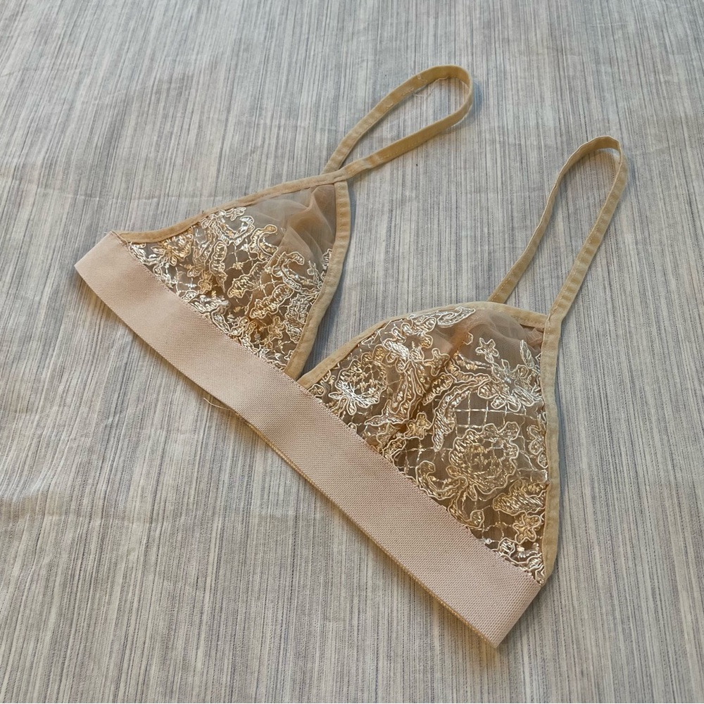 love, mar Lace Pink Bralette